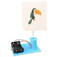 thumbnail image 2 of Jaula eléctrica para experimentos de ciencia, juego de pájaros, juguete educativo, modelo ensamblado para dormitorio, suministros para el hogar,, 2 of 9