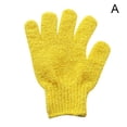 thumbnail image 6 of WSRRDRECVHi 1-Pair Exfoliating Bath Gloves w/ Hanging Loop For Shower Body D7D2 Scrub, 6 of 9