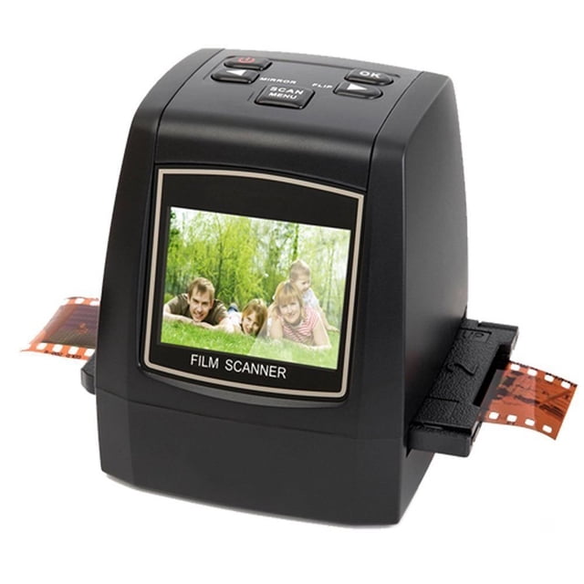 DigitNow! 22 MP All in 1 Slide, película y Negativo escáner con Velocidad Carga adaptadores para 35 mm, 110, 126 Diapositivas/Negativos, Super 8 películas