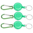 thumbnail image 3 of Telescopic Burglar Keychain, Lightweight Multifunction Portable Retractable Keychain Buckle Strong Compact With Carabiner For Outdoor Blue,Green,Purple, 3 of 8