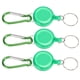 thumbnail image 2 of 3 uds cuerda de nailon herramienta antirrobo telescópica Mini hebilla de llavero retráctil antipérdida verde YUNYI BRAND Deportes, 2 of 8