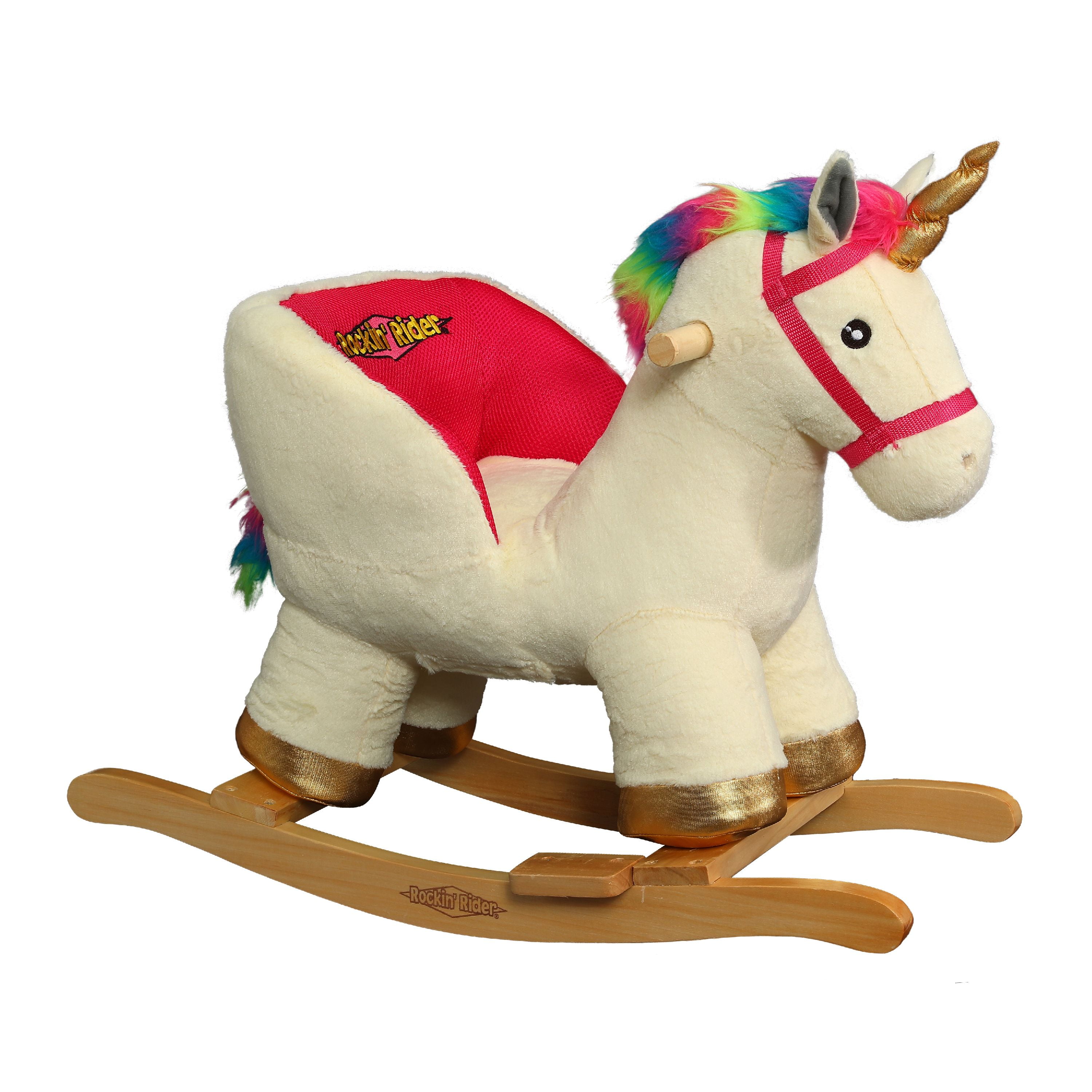 unicorn rocking horse walmart