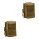 thumbnail image 4 of Greeniant Bolsa de hombro Bolsas de mensajero resistentes al desgaste Paquete de pecho de nylon Equipo deportivo Accesorios de ciclismo Bolso Marrón 2piezas, 4 of 6