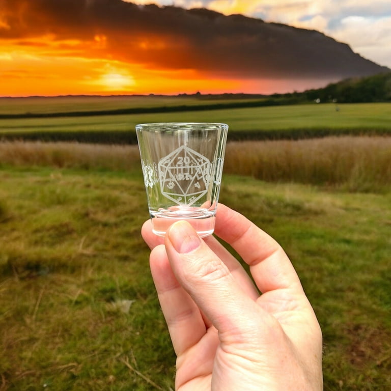 2oz Dungeon Master Shot glass 2oz Dungeon Master Shot glass