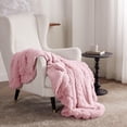 thumbnail image 5 of Faux Fur Throw Blanket Soft Sherpa Fleece Cozy Warm Plush Bed Blanket Thick Minky Bedding Winter Gift, 5 of 8