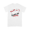 thumbnail image 2 of Baseball Mom Heart Graphic T-Shirt, 2 of 6