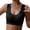 Black, variant on 2 Pack Bras for Women Comfortable Seamless Bralette Sleep With Lace Trim Relax Nightwear Plus Size Wireless Support Bras