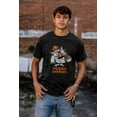 thumbnail image 4 of Tootsie Owl Halloween Guess Hoo Pun Men's Graphic T Shirt Tees Brisco Brands S, 4 of 6