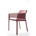 thumbnail image 1 of PatioZone Plastic Resin Chair with Hole Detail (PZ-MC23-020R) - Red, 1 of 3