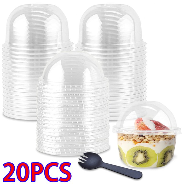 16/20/24 oz Clear Dome Plastic Drink Lids – Hot Cup Factory