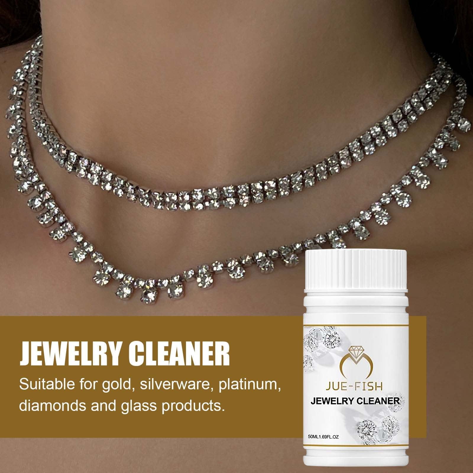 Cadorn 50ml Jewelry Cleaning Agent - Metal Cleaning Solution for Diamond Necklaces, Rust & Ash Removal