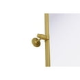 thumbnail image 4 of Elegant Kitchen and Bath Amoura 40X30 Pivot Mirror In Brass, 4 of 15