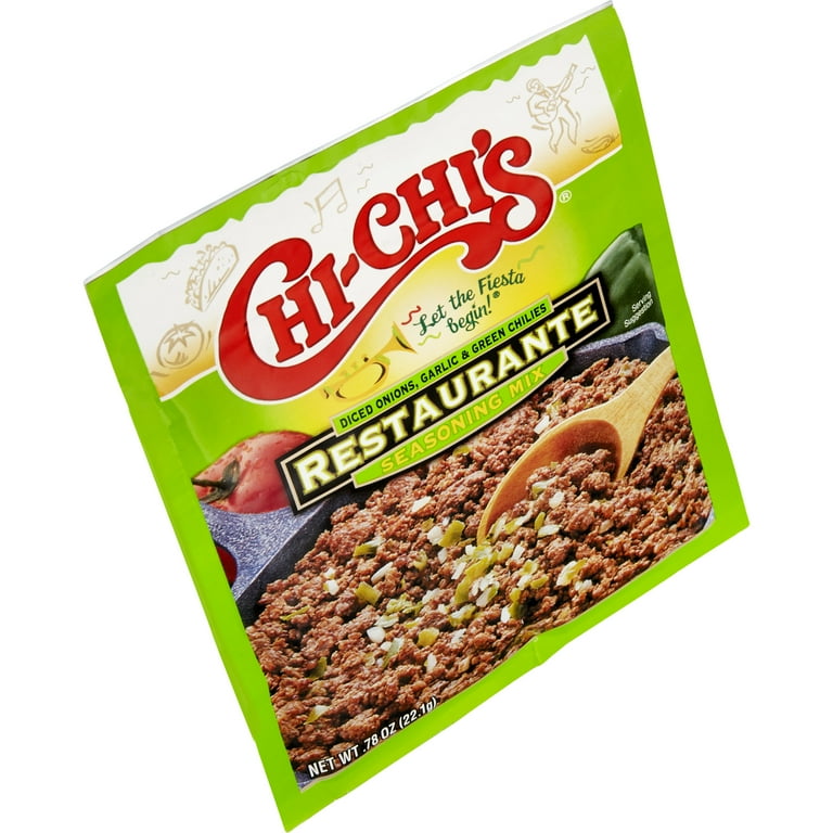 CHI-CHI'S  Restaurante Seasonings Mix, 0.78 oz plastic pouch