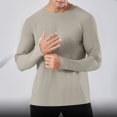 thumbnail image 7 of sageysalite Mens Long Sleeve Shirts with Thumb Holes Lightweight Slim Fitted Breathable Quick Drying Athletic Shirts, 7 of 7