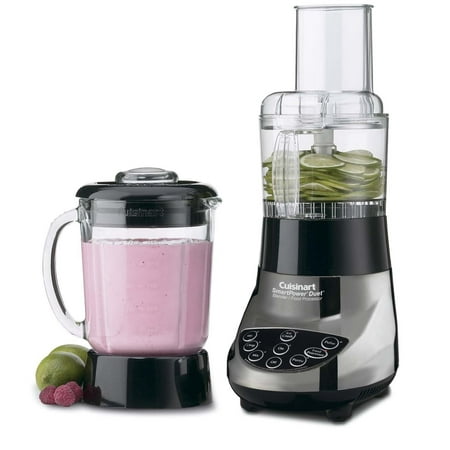 Cuisinart Smartpower Duet /Food Processor 7 Speed Blender Brushed Chrome (Best Rated Blenders And Food Processors)