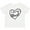 AA-White, variant on Inktastic I Love My Uncle in Black Chalk Heart Boys or Girls Baby T-Shirt