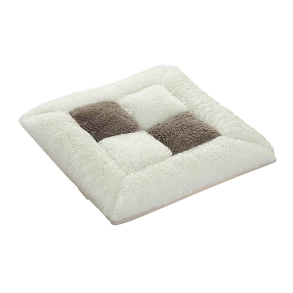 Deeceymbur Thickened Square Floor Cushion Pad for Living Room Bedroom Seat Pillow Ottoman Pouf Soft Polyester Fill Cozy Design