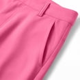 thumbnail image 5 of Sevevn Big Girls Wide Leg Dress Pants Casual High Waist Straight Trousers Button Work School Uniform Pants Loose Fit Back to School Business Casual Slacks Hot Pink 11 Years, 5 of 8