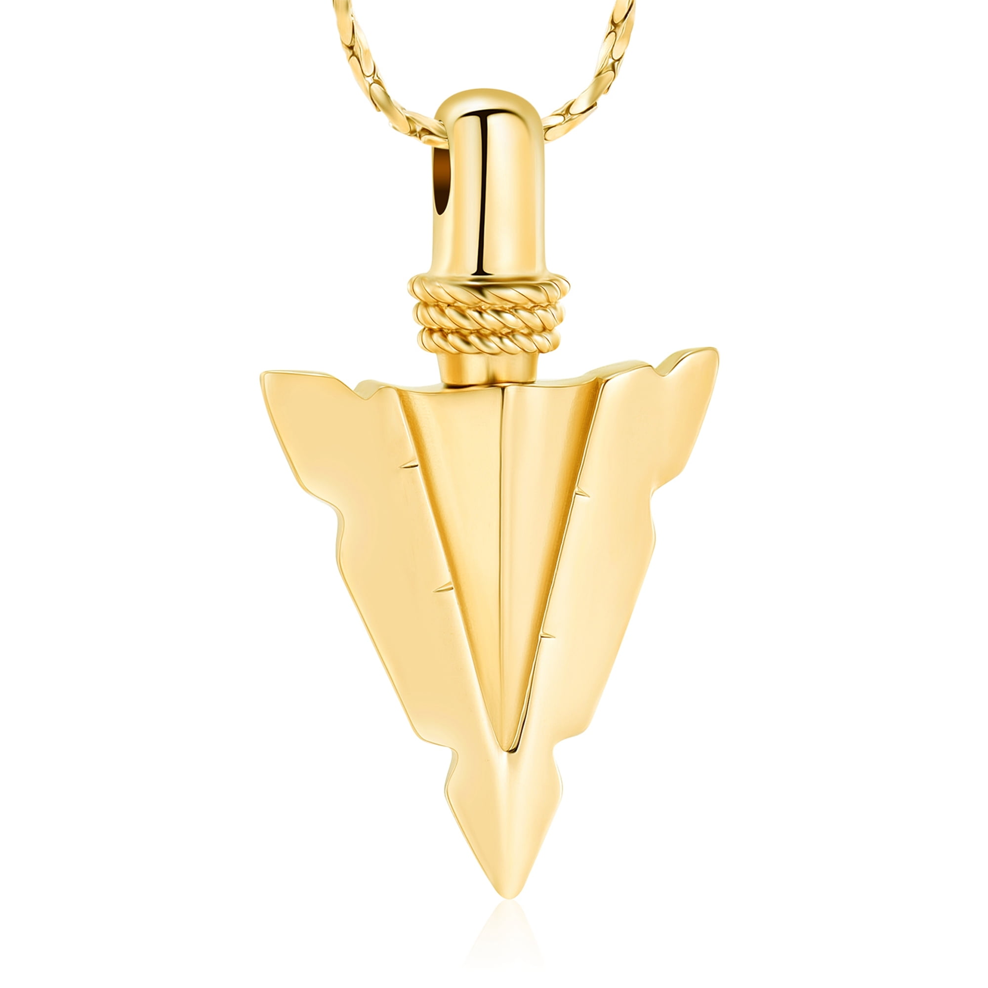 Cremation Jewelry for Ashes Stainless Steel Urn Pendant Necklace for