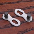 thumbnail image 3 of Par de cadenas de bicicleta 10 10 velocidades Conector de enlace de bicicleta Articulaciones Botones mágicos JShteea El nuevo, 3 of 5