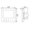 thumbnail image 3 of Toystoory Termostato inteligente Preciso Multifuncional Pantalla LCD de alta resistencia Control remoto Sensor de termostatos de plástico a Accesorios de baño, 3 of 5