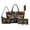 Black-Dragonfly Floral, variant on Kuiaobaty Chihuahua Print Handbag and Wallet Set for Women Heart Print Tote Purse with Underarm Bag Leather Hobo Purse Lip Pouch for Travel