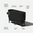 thumbnail image 4 of Veradek Demi Series Raised 30" Long Plastic-Stone Planter, 4 of 8