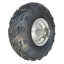 Mini Bike 145x70-6 Rear V-Tread Tire & Wheel Assembly, CT100