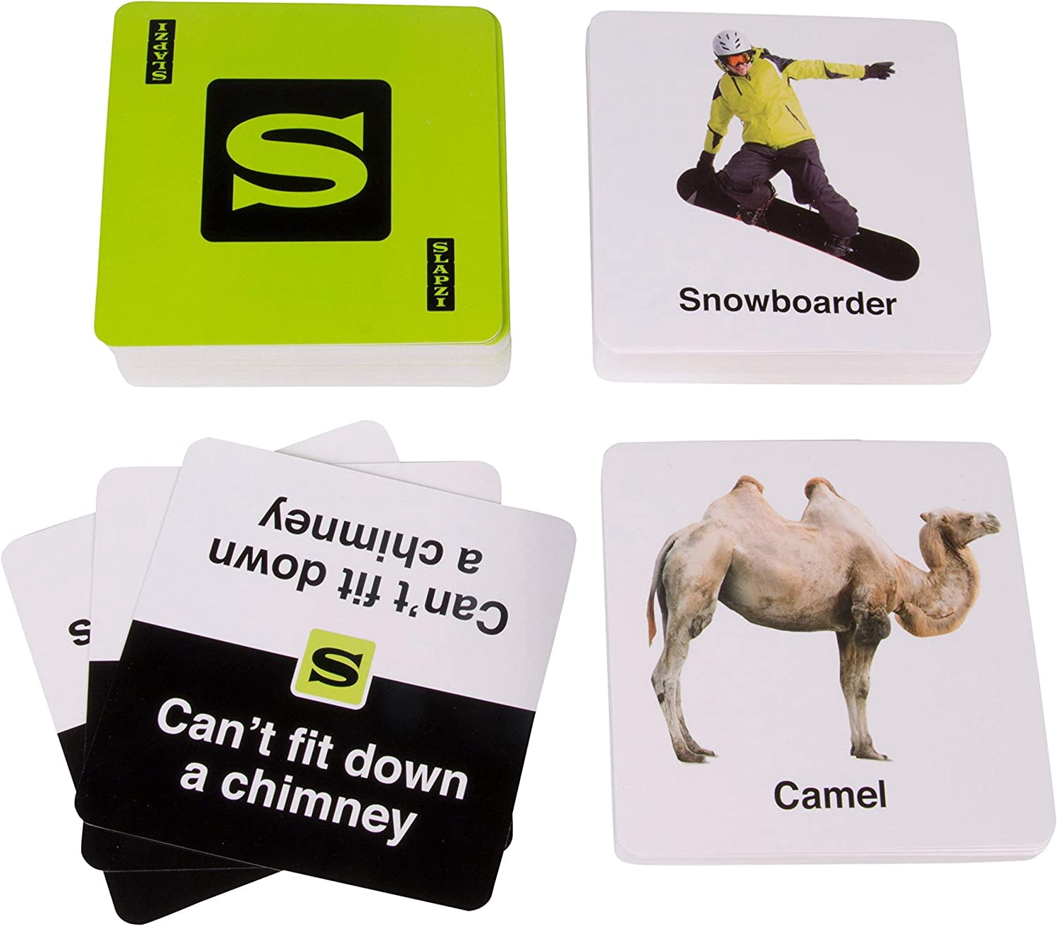 Tenzi Dice Party Game and Slapzi Picture Game - A Fun, Fast Frenzy for All Ages - (Colors May Vary)