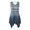 Geometric Diamond Print, variant on HELLHERO Side Pockets Summer Sleeveless Dress, Tropical Fruit Print Sleeveless Dresses Polyester Round Neck Sleeveless Sundress Irregular Hem