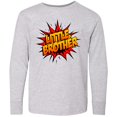 thumbnail image 3 of Inktastic Little Brother Comic Book Long Sleeve Youth T-Shirt, 3 of 5