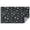 Dark Blue Sun, variant on Navy Skull Pattern Rectangle Tablecloth 60"x84",Waterproof Polyester Rectangle Table Cloth, Wipeable Spillproof Polyester Tablecloth for Dining, Camping, Indoor and Outdoor