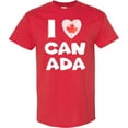 thumbnail image 3 of Inktastic I Love Canada Heart with Maple Leaf T-Shirt, 3 of 5