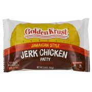 Golden Krust Jamaican Jerk Style Chicken Patty 1 Count, 5oz (Frozen)