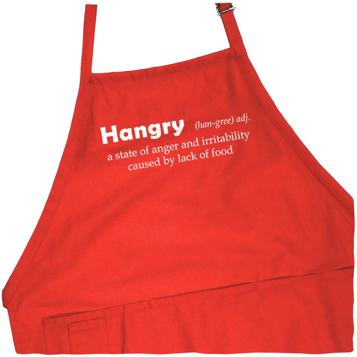 ApronMen Adjustable BBQ Apron Hangry Definition High Quality 100