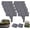 Grey, variant on Imitation Stone Garden Fence - Diy Garden Edging Border, Gray Stone Effect Plastic Garden Edging Fence