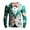 Blue, variant on Big and Tall Shirts for Men Male Christmas Autumn Winter Long Sleeve T Shirt Round Neck Full Print Festive Atmosphere Celebration Top Men Sports T Shirt Plain Shirts Bulk Plain Pack Mens Pack L