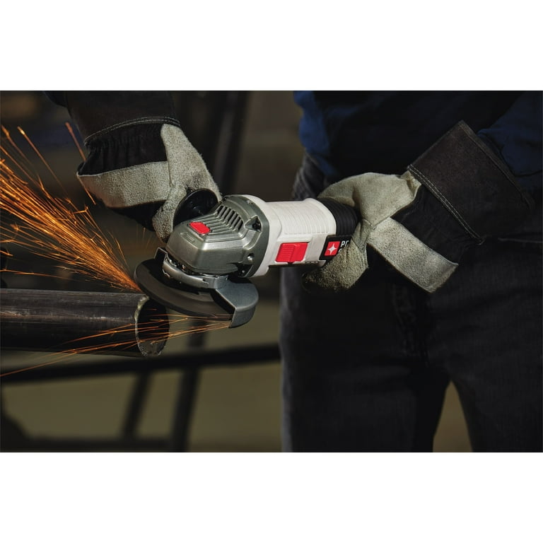 PORTER CABLE 4.5-Inch 6-Amp Corded Angle Grinder, PCEG011 PORTER CABLE 4.5-Inch 6-Amp Corded Angle Grinder, PCEG011
