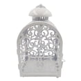 thumbnail image 1 of Naiovety Candelero hueco clásico, farol de viento de hierro, candelero de estilo europeo, farol de tallado para el hogar, boda, cafetería Decoración del hogar Naiovety HA019873-00, 1 of 6