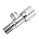 thumbnail image 1 of Válvula de Desvío de Brazo de Ducha G1/2 Pulgada 304 Válvula Triangular de Acero Inoxidable Ducha de Mano Ducha de Mano, 1 of 9