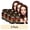 Chestnut Brown, variant on (3 pack) Herbishh Chestnut Brown PPD-Free Shampoo for Gray Hair, Travel-friendly Hair Dye Shampoo 3 in 1, 100% Gray Coverage, Permanent Hair Color for Men & Women, Ammonia-free, 30 ml