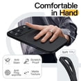 thumbnail image 7 of JETech Magnetic Case for iPhone 17 Pro Compatible with MagSafe, Minimalist TPU Cover (Black), 7 of 7