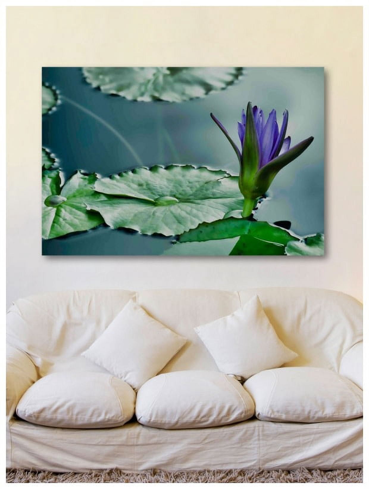 Marmont Hill "Lily on the Pond" Painting Print on Canvas