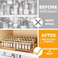 thumbnail image 6 of SpaceAid Expandable Spice Rack Organizer for Cabinet, Bamboo, 4 Tier, 6 of 8