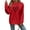 Red, variant on Women's Fashionable Casual Long Sleeve Printed Pullover Sweatshirt Blessed Design Comfort Top for Women Loose Fit Streetwear,Light Gray,2XL