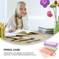 thumbnail image 3 of FUEENIRVA Pencil Storage Case PP 4Pcs 8.5X3.9X1.6In, 3 of 8