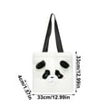 thumbnail image 3 of Bolso bandolera estilo japonés con diseño de panda para niñas y niños | Bolso de hombro de nailon con correa ajustable | Bolso pequeño para la escuela y salidas informales, 3 of 6