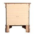 thumbnail image 4 of Louis Philippe 2-Drawer Cappuccino Nightstand (24 in. H X 22 in. W X 16 in. D), 4 of 5