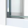thumbnail image 4 of DreamLine SDA233W720VMX01 Alliance Swing 33" W x 72 5/8" H Semi-Frameless Swing Shower Door in Chrome and Clear Glass, 4 of 5