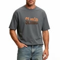 thumbnail image 2 of PNTUTB Summer Men's T-Shirts Stylish Letter Print Versatile Round-Neck T-Shirt Casual Loose Comfort Short-Sleeve Tops for Commuting, 2 of 7